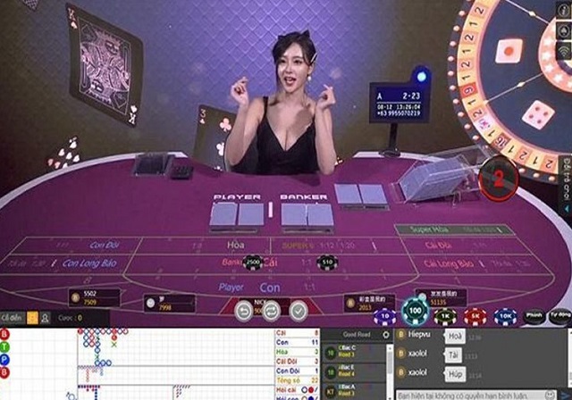 Giao diện chơi BlackJack tại nhà cái Kubet